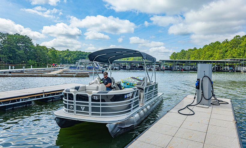 Highland Marina Boat